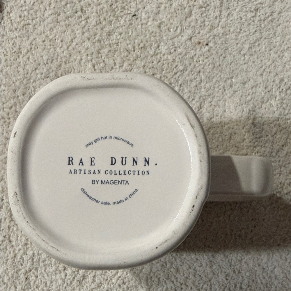 Rae Dunn White Artisan Mug - Picture 2 of 4